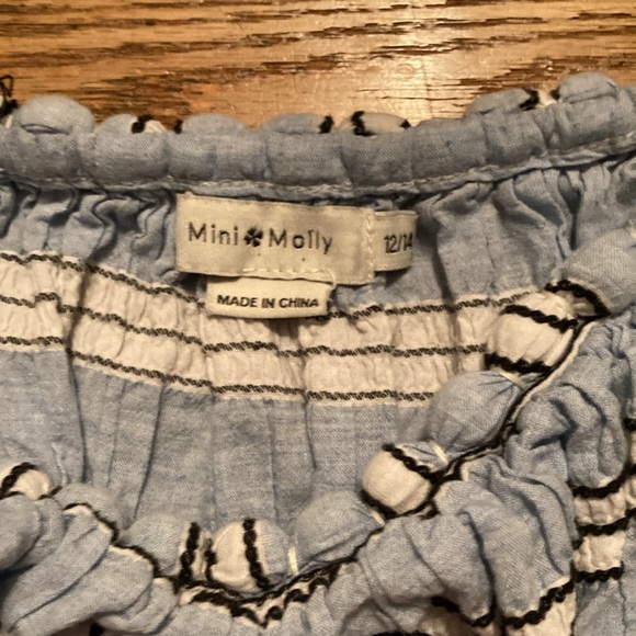 Size 10 dresses. The blue stripe one is size 12-14. All in great shape. - Picture 5 of 7